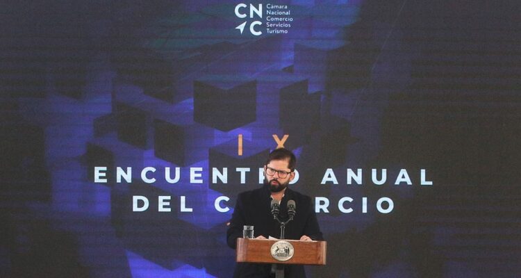 Boric en encuentro de la CNC