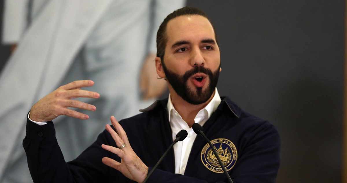 Bukele anuncia que buscará reelegirse como presidente de El Salvador