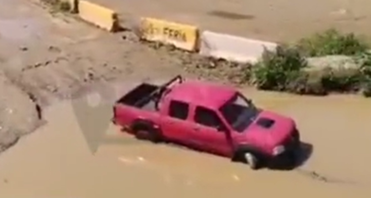 camioneta estero Marga-Marga