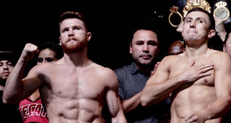 Canelo Álvarez y Golovkin se enfrentan por tercera vez