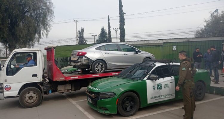 Delincuentes y Carabineros se enfrentan a disparos en Quilicura