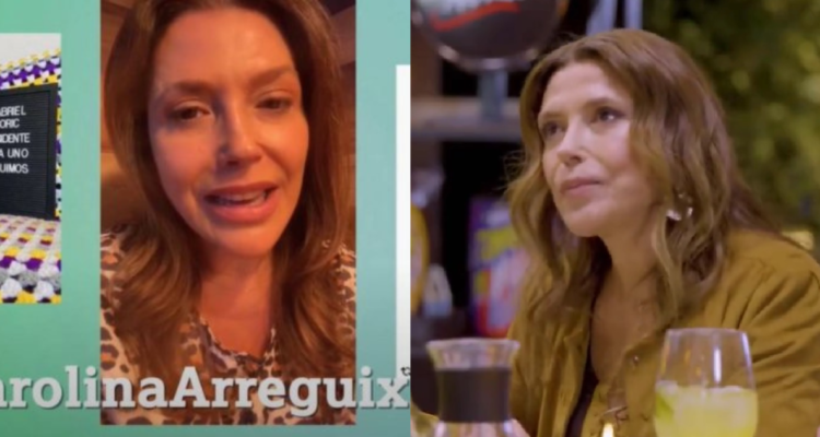 Carolina Arregui y aparición en campaña