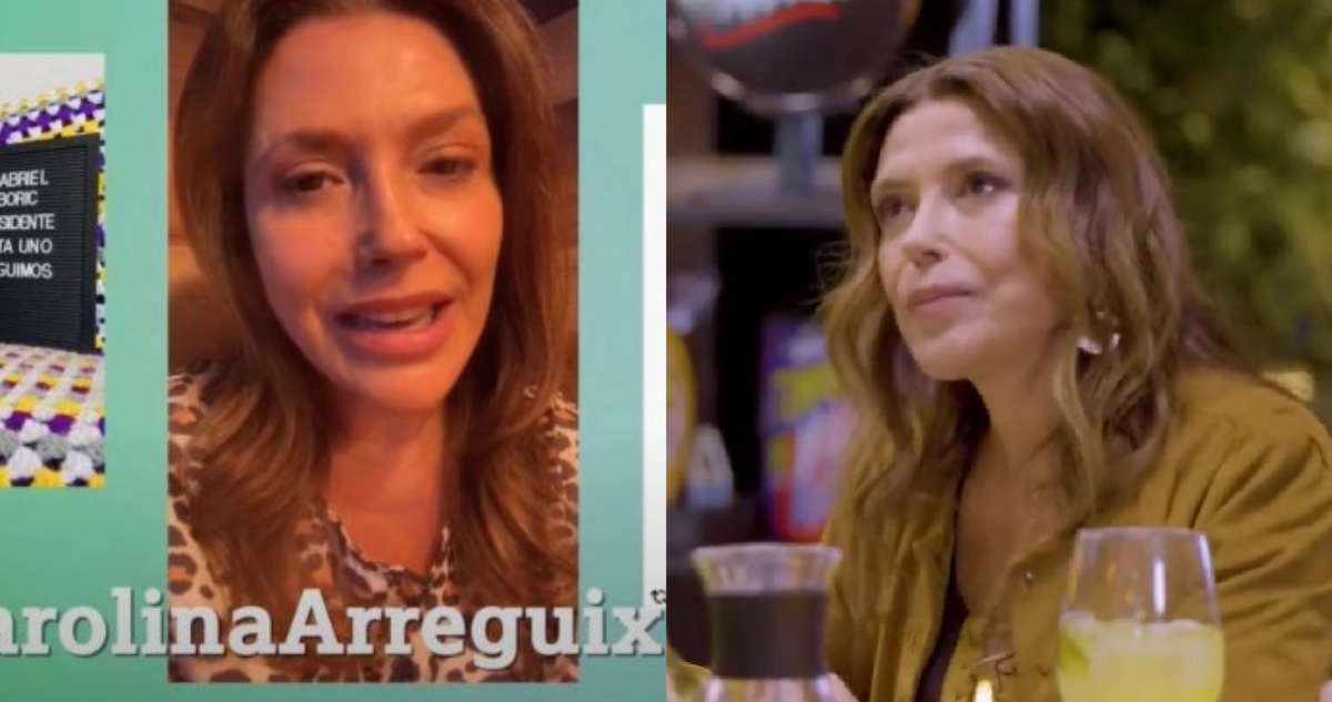 Carolina Arregui y aparición en campaña
