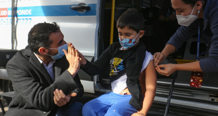 Campaña de vacunación contra covid-19.