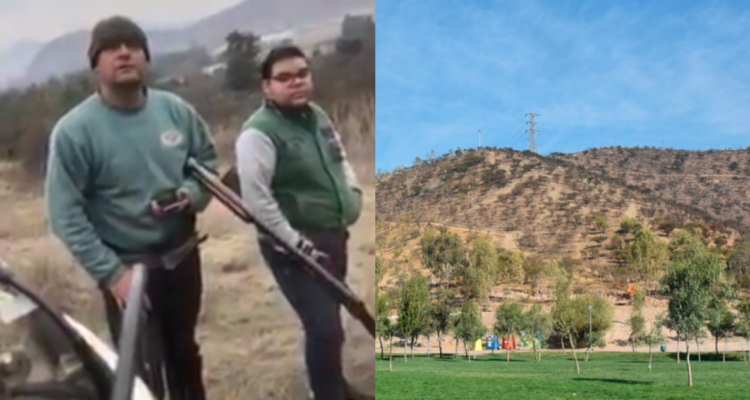 Deportistas denuncian disparos de “francotirador de cerro chena” que asegura que es dueño de parte del predio