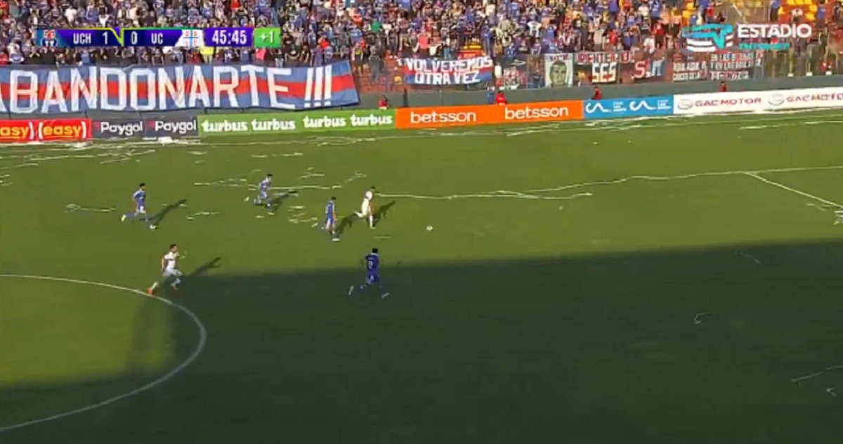 César Pinares y su lesión en clásico de Copa Chile