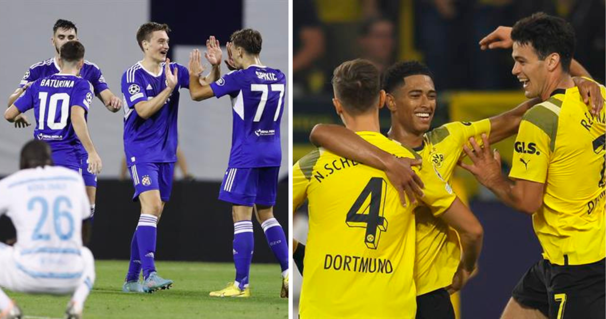 Primeros encuentros de Champions League.