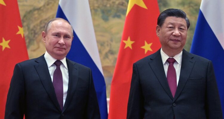 Vladimir Putin y Xi Jinping.
