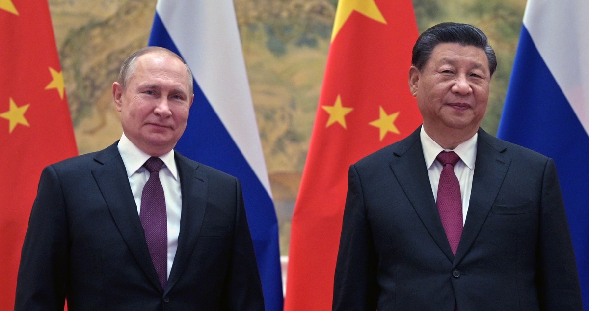 Vladimir Putin y Xi Jinping.