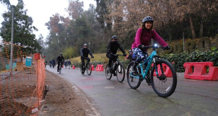 Parquemet reduce en un 50% accidentes de ciclistas e identifica 6 sectores de curvas peligrosas.