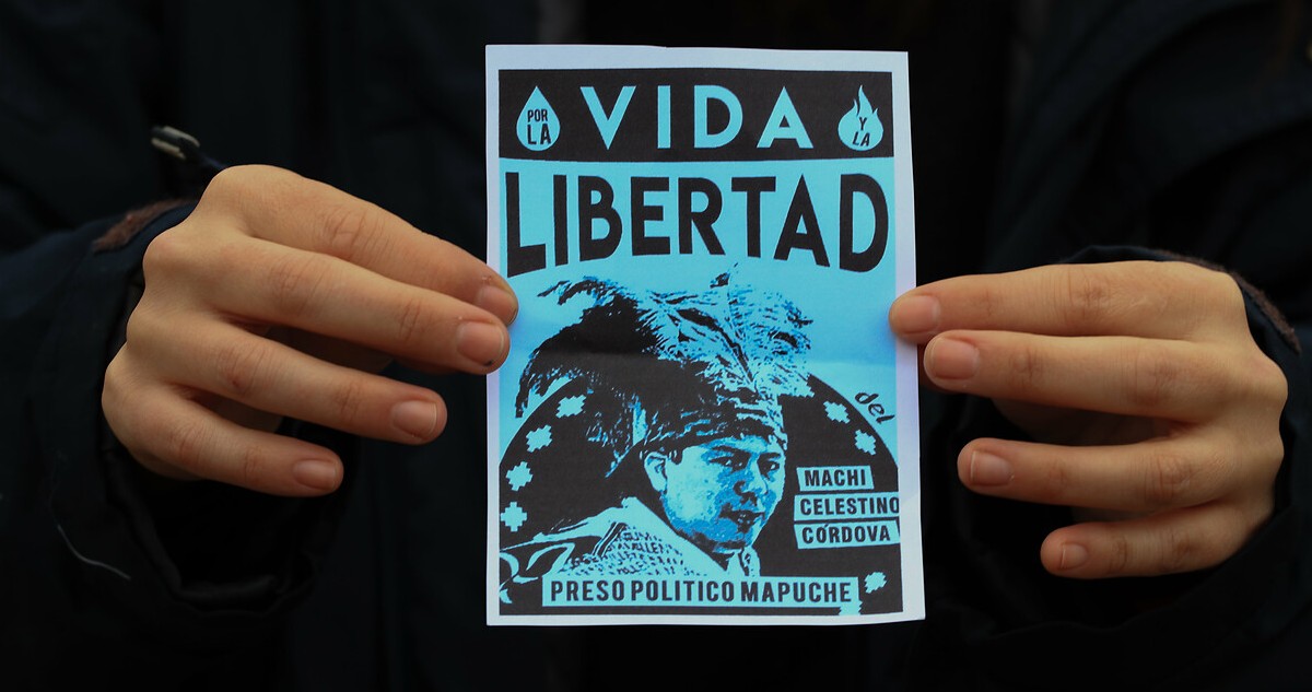 Marcha en apoyo a Celestino Córdova