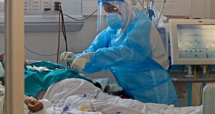 Una Unidad de Cuidados Intensivos en Iquique.