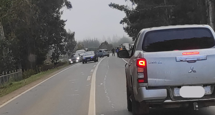 Reportan disparos y bloqueos de camino al sur de Cañete: vehículos no podría avanzar.