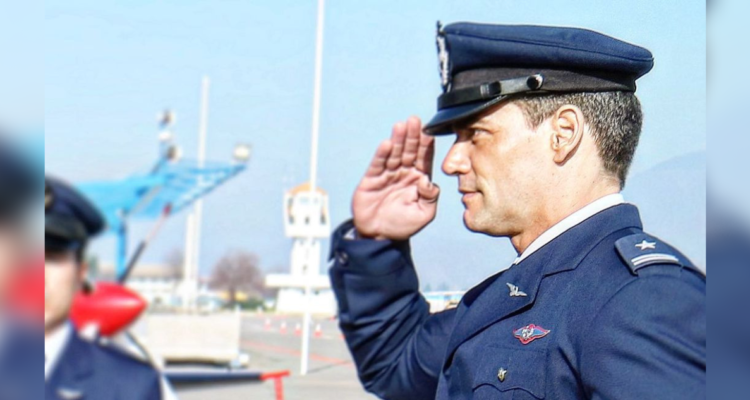 Cristián de la Fuente en Parada Militar