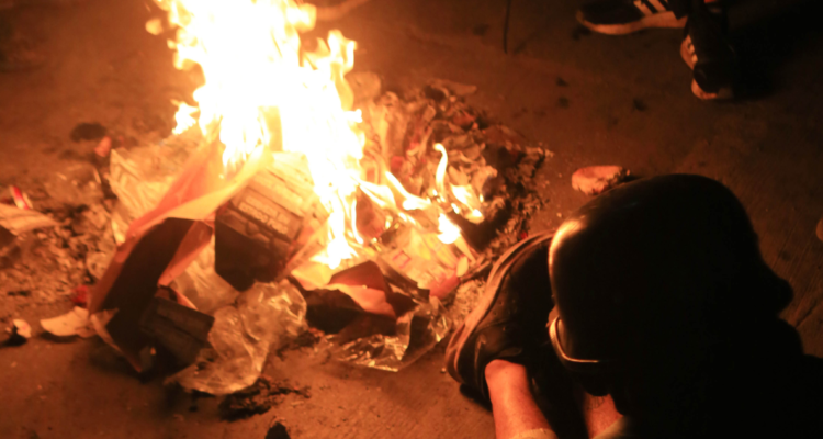 Descartan atentado incendiario a Crea de Talca: fogata de personas en situación de calle lo provocó