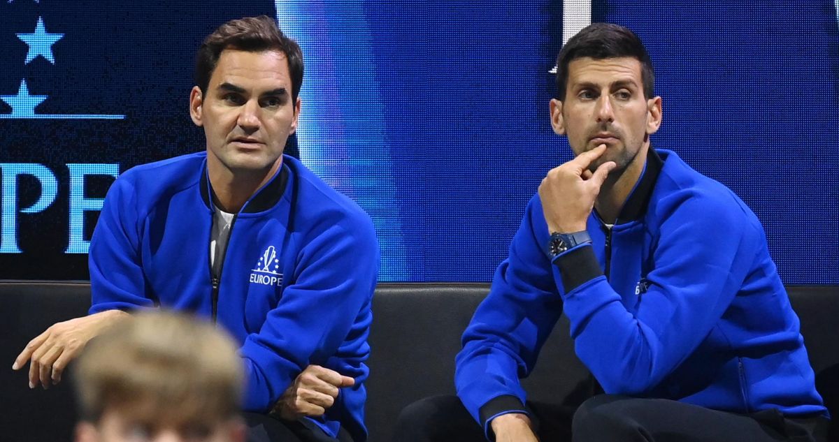 La emoción de Djokovic tras el retiro de Federer