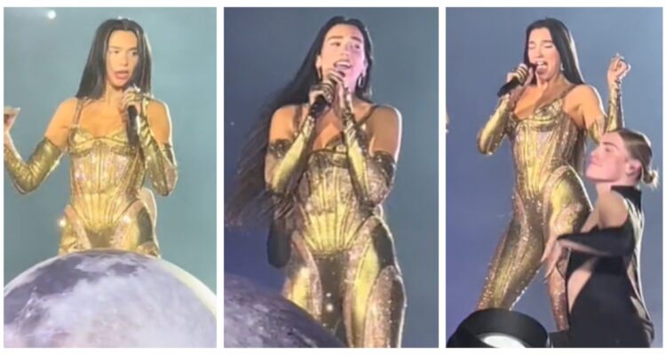 El divertido chascarro de Dua Lipa en Chile que no pasó desapercibido: bailarinas la socorrieron
