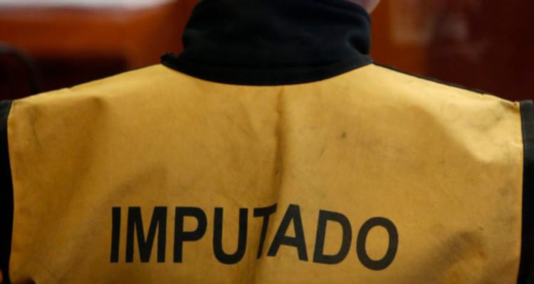 Imagen de un imputado en una audiencia.