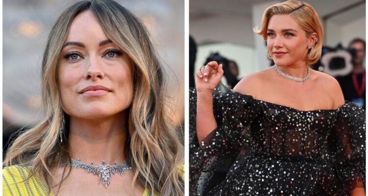 Florence Pugh reaparece en alfombra roja de Venecia tras rumores de conflicto con Olivia Wilde