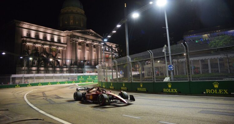 Fórmula 1: Ferrari mandó en los libres del GP de Singapur.