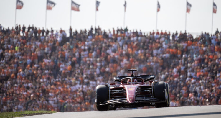 Fórmula 1: Charles Leclerc -Ferrari- mandó en libres de Países Bajos.