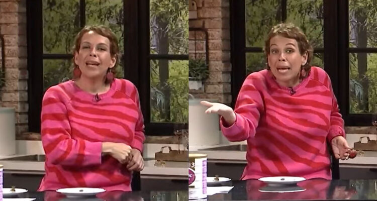 Fran Conserva hablando sobre las críticas que recibieron debido a la poca cobertura a la realeza con la muerte de la reina Isabel.