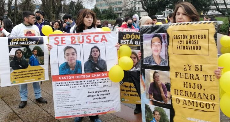 Marcha por Gastón Ortega en Temuco