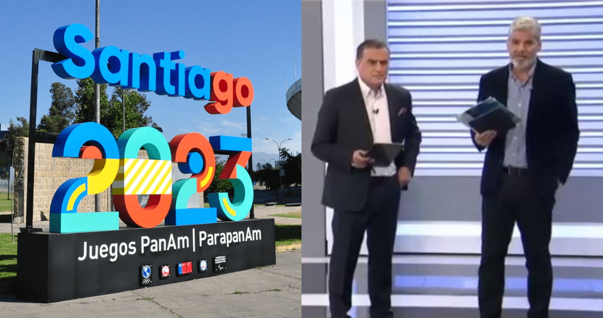 Juan Cristóbal Guarelo en contra de TVN sobre los Juegos Panamericanos 2023.