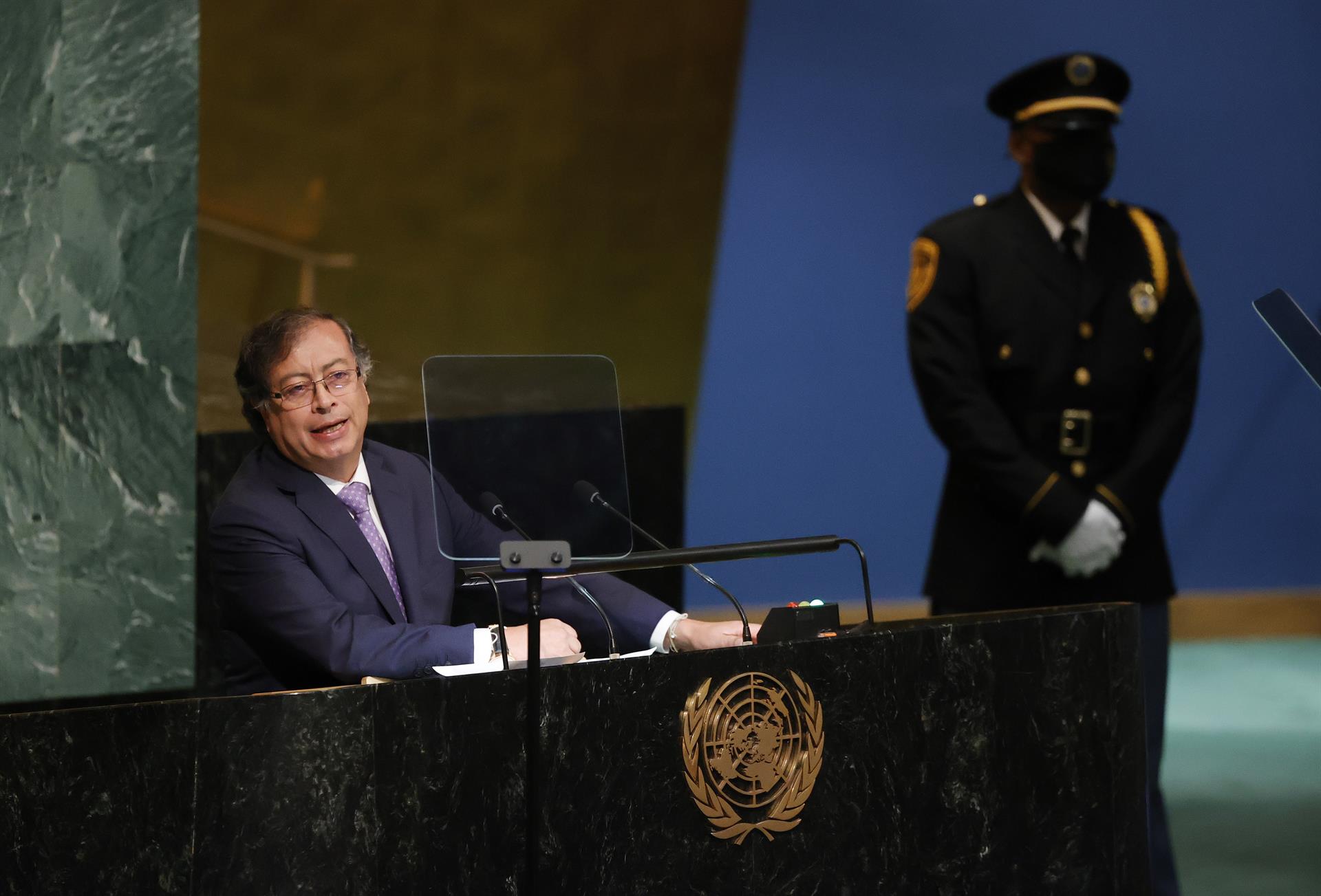 Gustavo Petro pide ante la ONU “acabar con la irracional guerra contras las drogas”