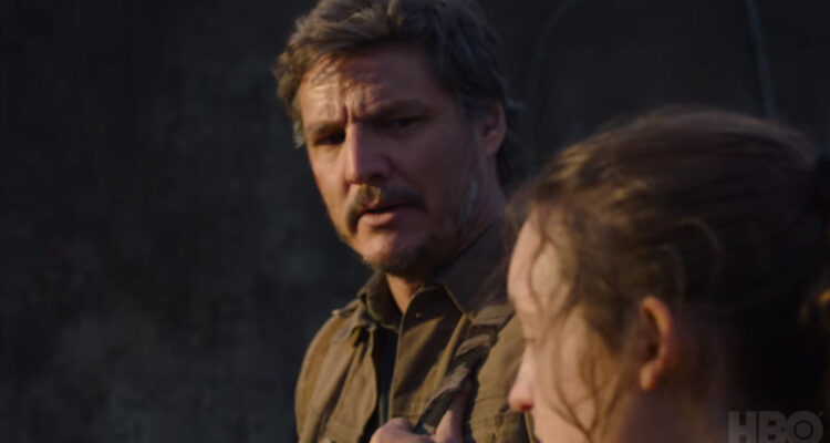 PEdro Pascal (Joel) y BElla Ramsey (Ellie) en The Last of Us