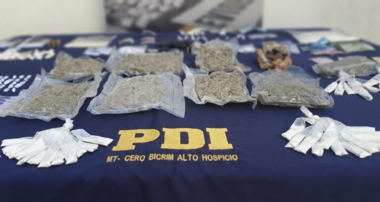 Detienen a 7 acusados de tráfico en Mulchén