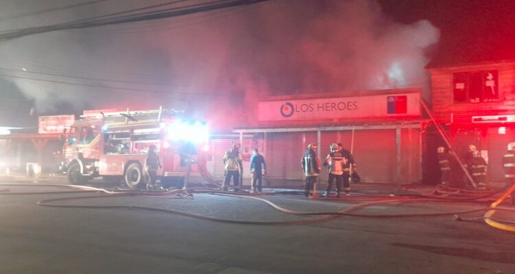 Incendio Caja Los Héroes