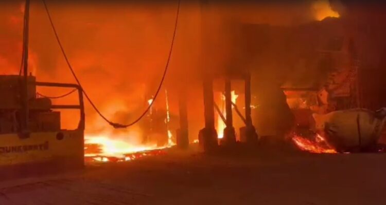 Incendio Codelco Ventanas