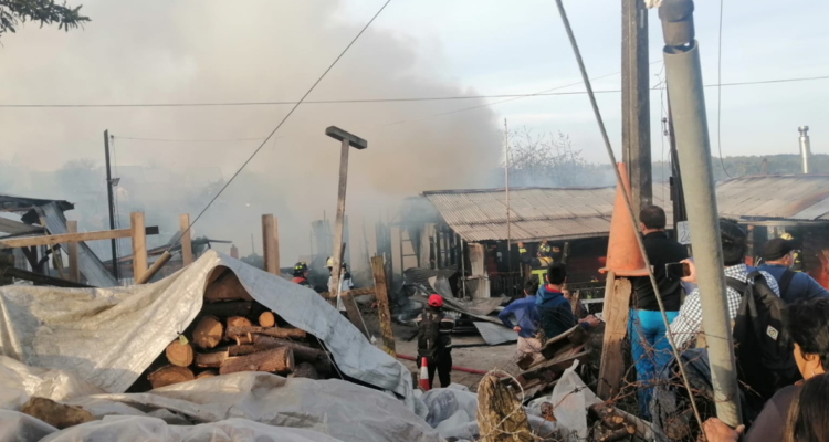 incendio Rahue Alto Osorno