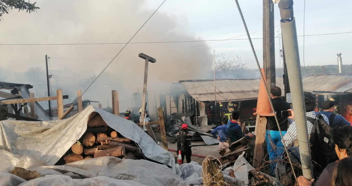 incendio Rahue Alto Osorno