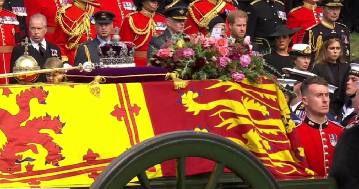 Isabel II en Arco de Wellington