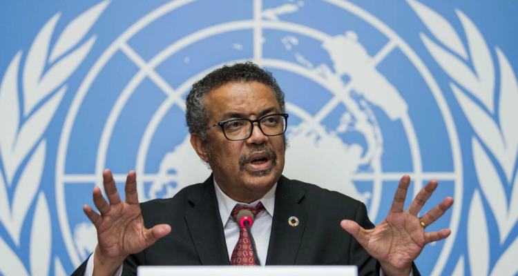 Tedros Adhanom, el jefe de la OMS.