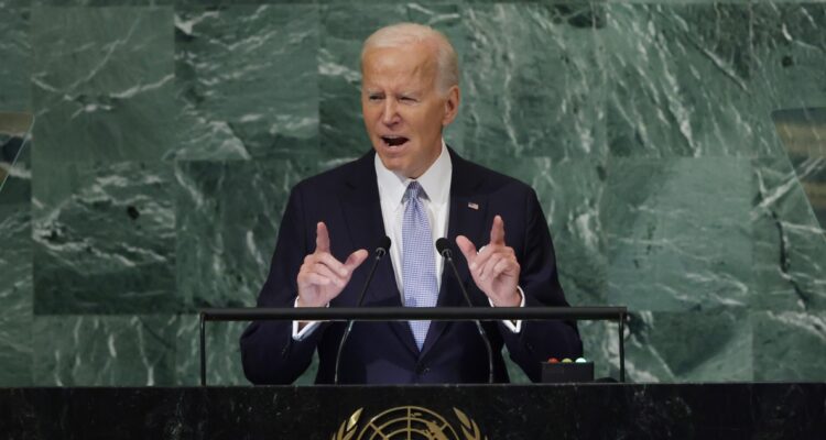 Joe Biden ante la ONU.