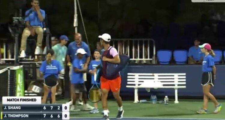 Juncheng Shang estalló de furia en el Challenger de Cary.