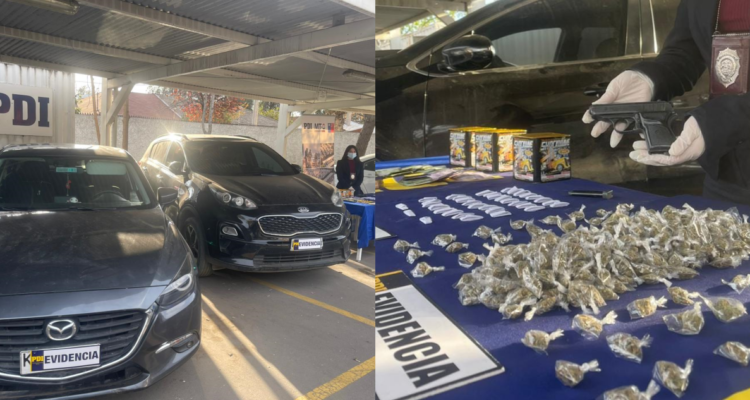 PDI logra la detención de 11 chilenos ligados a la organización criminal de “La Kiki” que operaba en Huechuraba