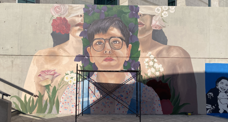 mural de koshayuyo Por un Chile con igualdad de género