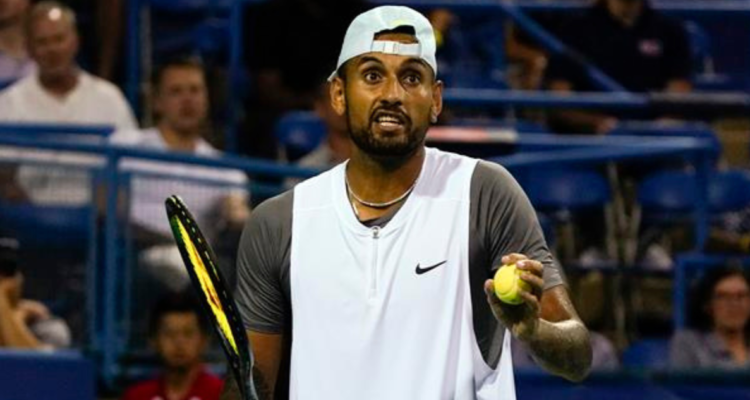 Nick Kyrgios vuelve a la polémica por sus comentarios en la despedida de Roger Federer.