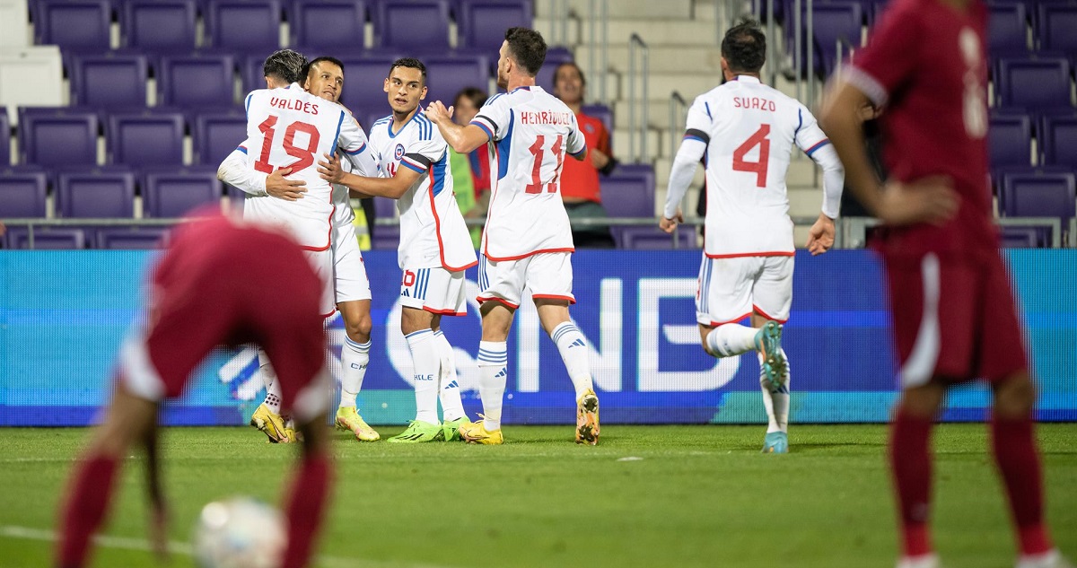 Chile y Qatar igualaron en amistoso