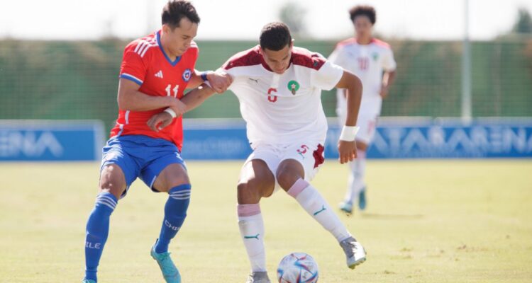 Chile Sub 20 cae ante Marruecos por la Costa Cálida Supercup en España