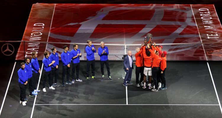 El Equipo Mundial ganó por primera vez la Laver Cup