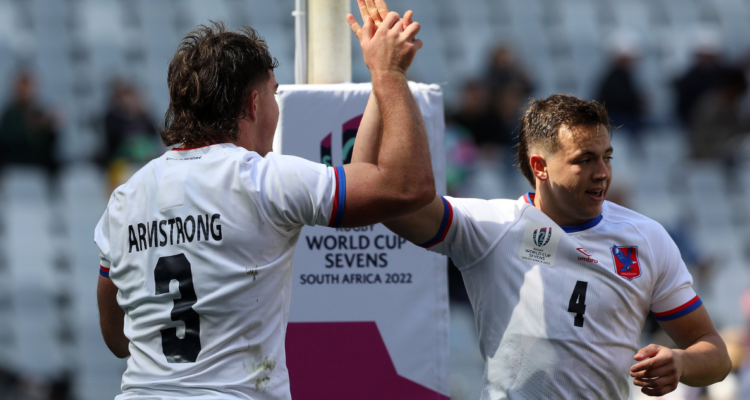 Los Cóndores logran remontar y eliminar a Alemania del Mundial de Rugby Seven en Sudáfrica.