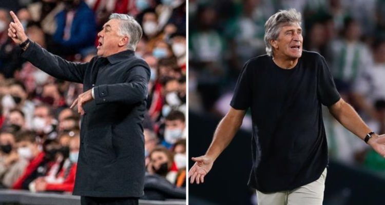 Real Madrid recibe al Real Betis en choque de líderes en La Liga española.