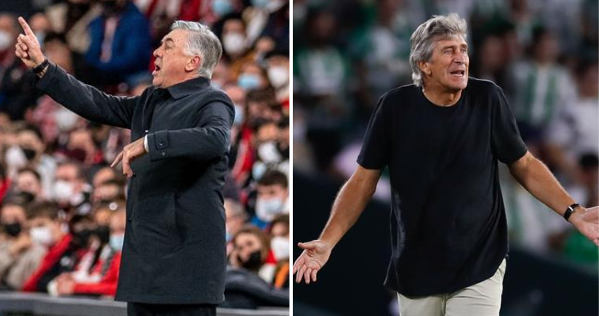 Real Madrid recibe al Real Betis en choque de líderes en La Liga española.