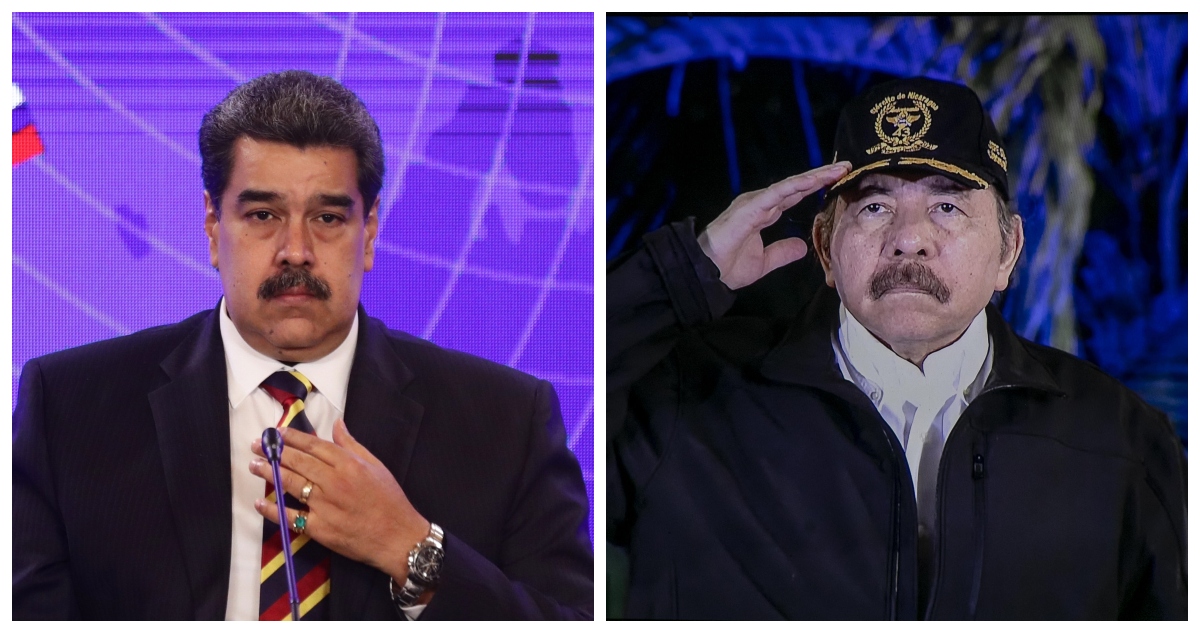 Nicolás Maduro y Daniel Ortega
