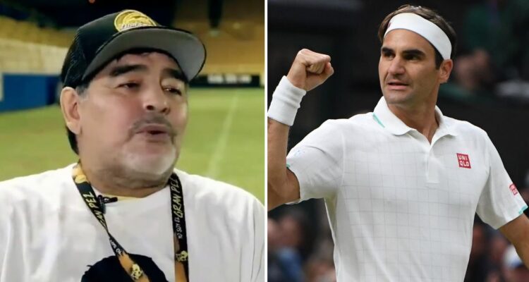 El día que Maradona declaró su fanatismo por Federer